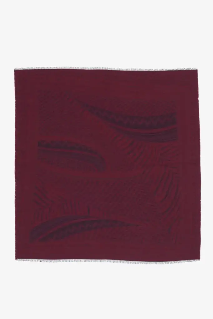 Lala Berlin Scarf Anais wool mix zebra fudge Lagerräumung