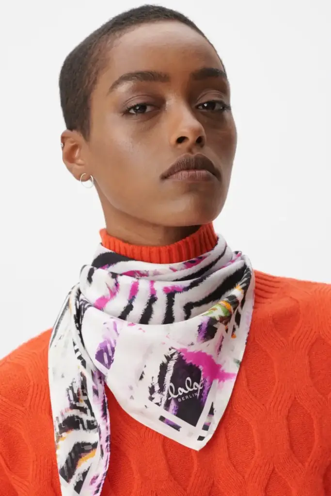 Lala Berlin Triangle Aina silk zebra dragonfruit Heißer Verkauf