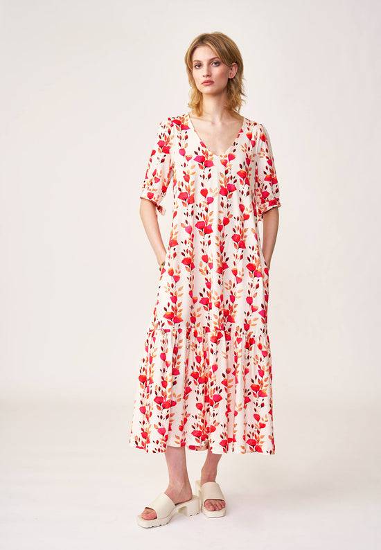 Lana Natural Wear Kleid, Modell Amira 50% Rabatt mit kostenlosem Versand