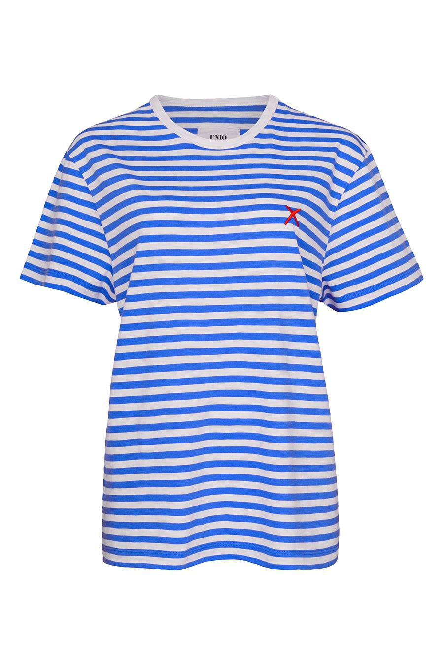 ﻿Liv Bergen T-Shirt Unisex in fresh blue Nur für heute