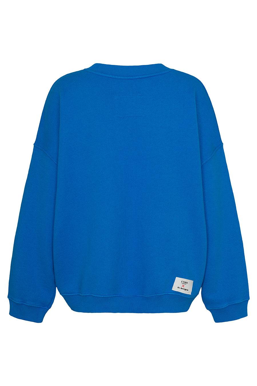 Liv Bergen Sweater RIVA in fresh blue Sonderangebot der Fabrik