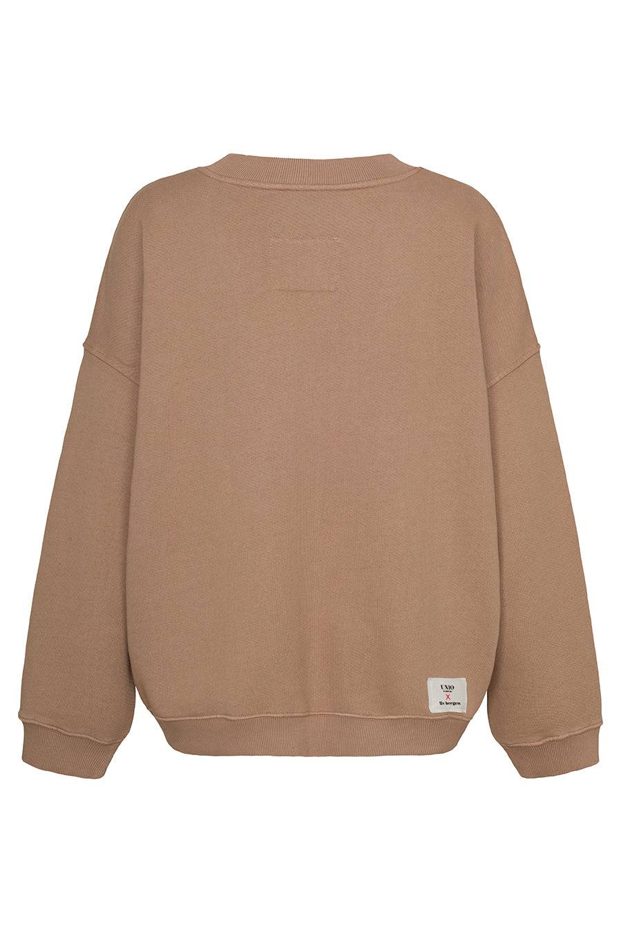 Liv Bergen Sweater RIVA in toast Bis zu 55% Rabatt