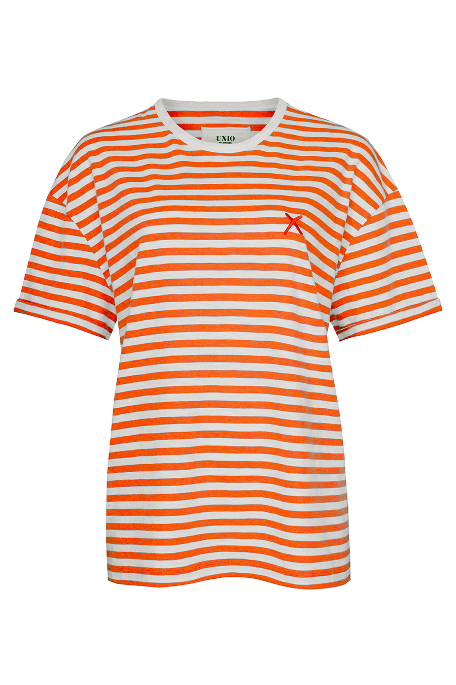 Liv Bergen T-Shirt Miami in strong orange Super Rabatt