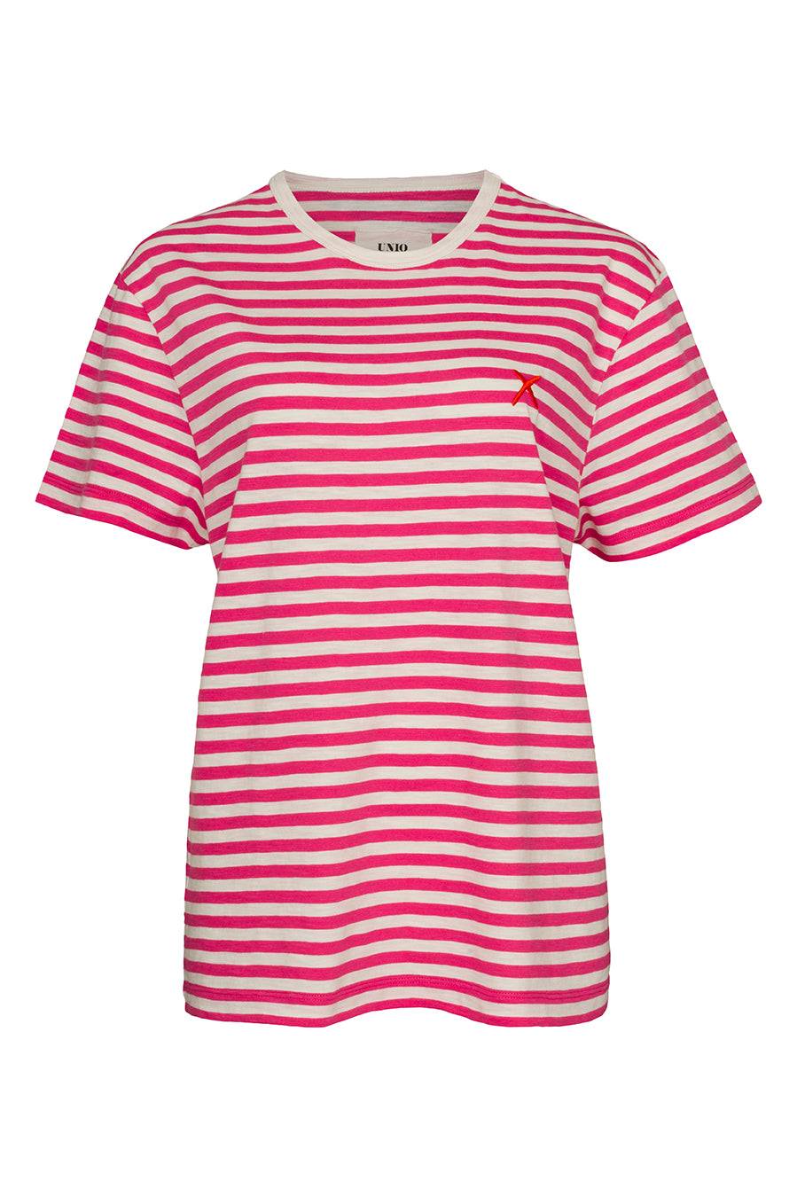 Liv Bergen T-Shirt Unisex in barbie Kostenloser Versand international