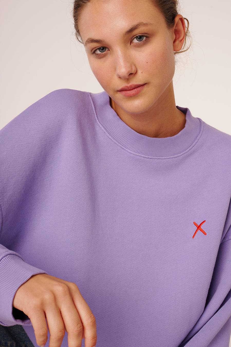 Liv Bergen Sweater RIVA in amethyst Black Friday Preise