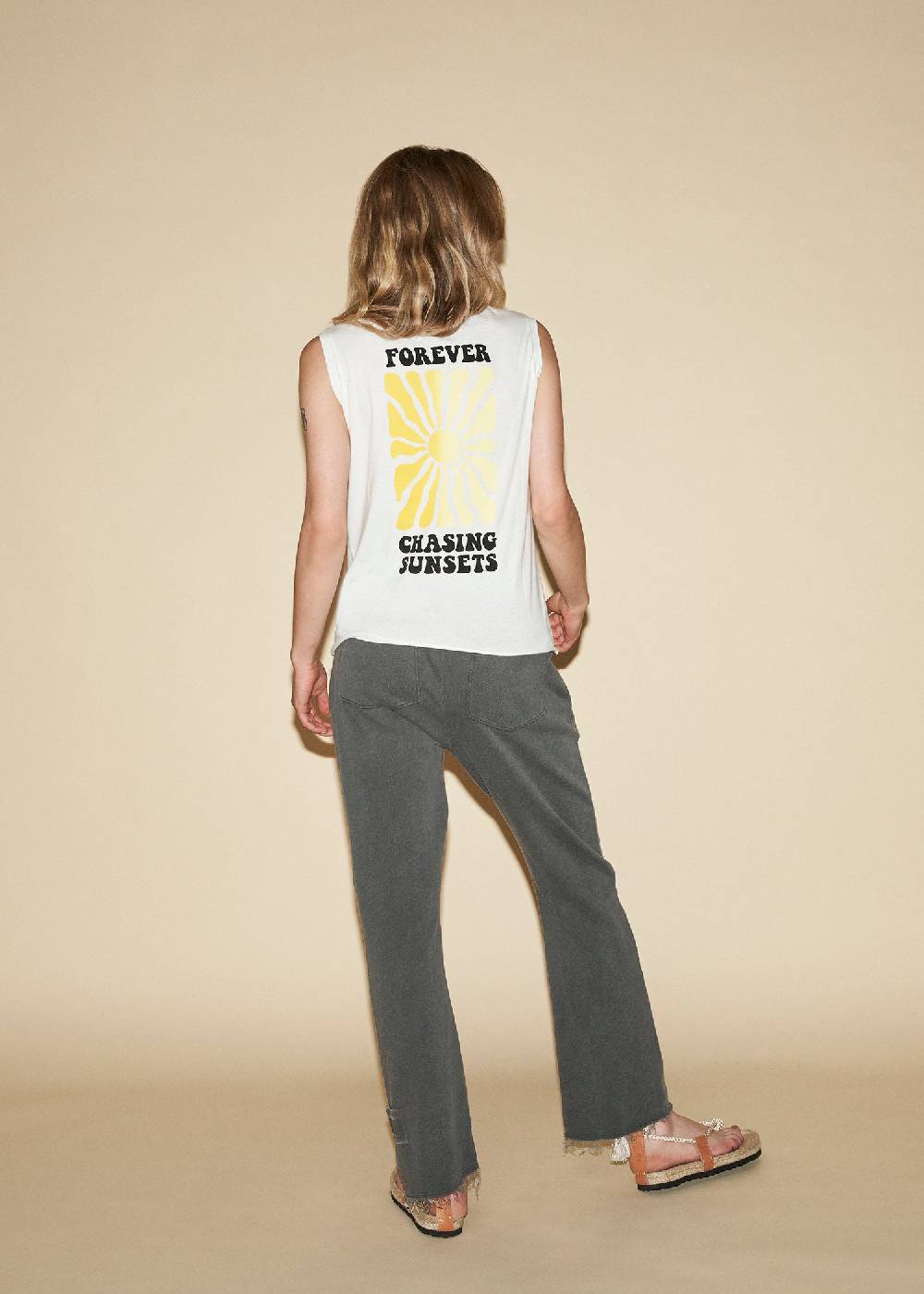 Liv Bergen Top SUNSET in optic white Angebote