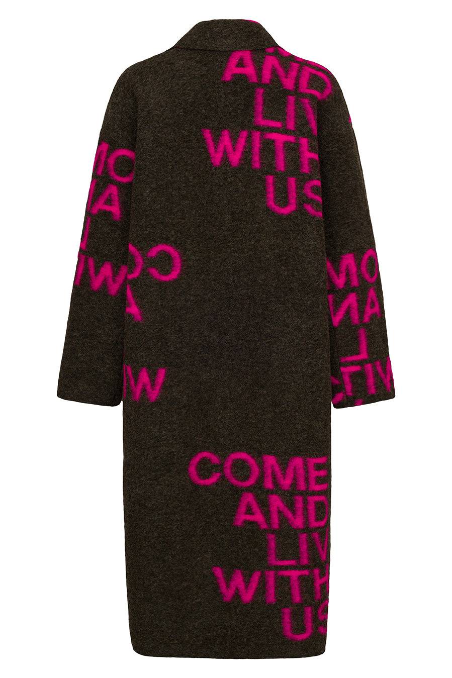 Liv Bergen Mantel Come in pink/brown Riesige Ersparnisse
