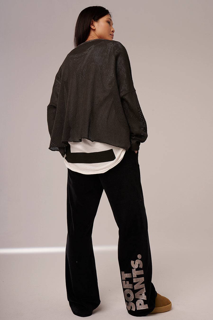 Liv Bergen Hose Velvet in olive VIP-Rabatte