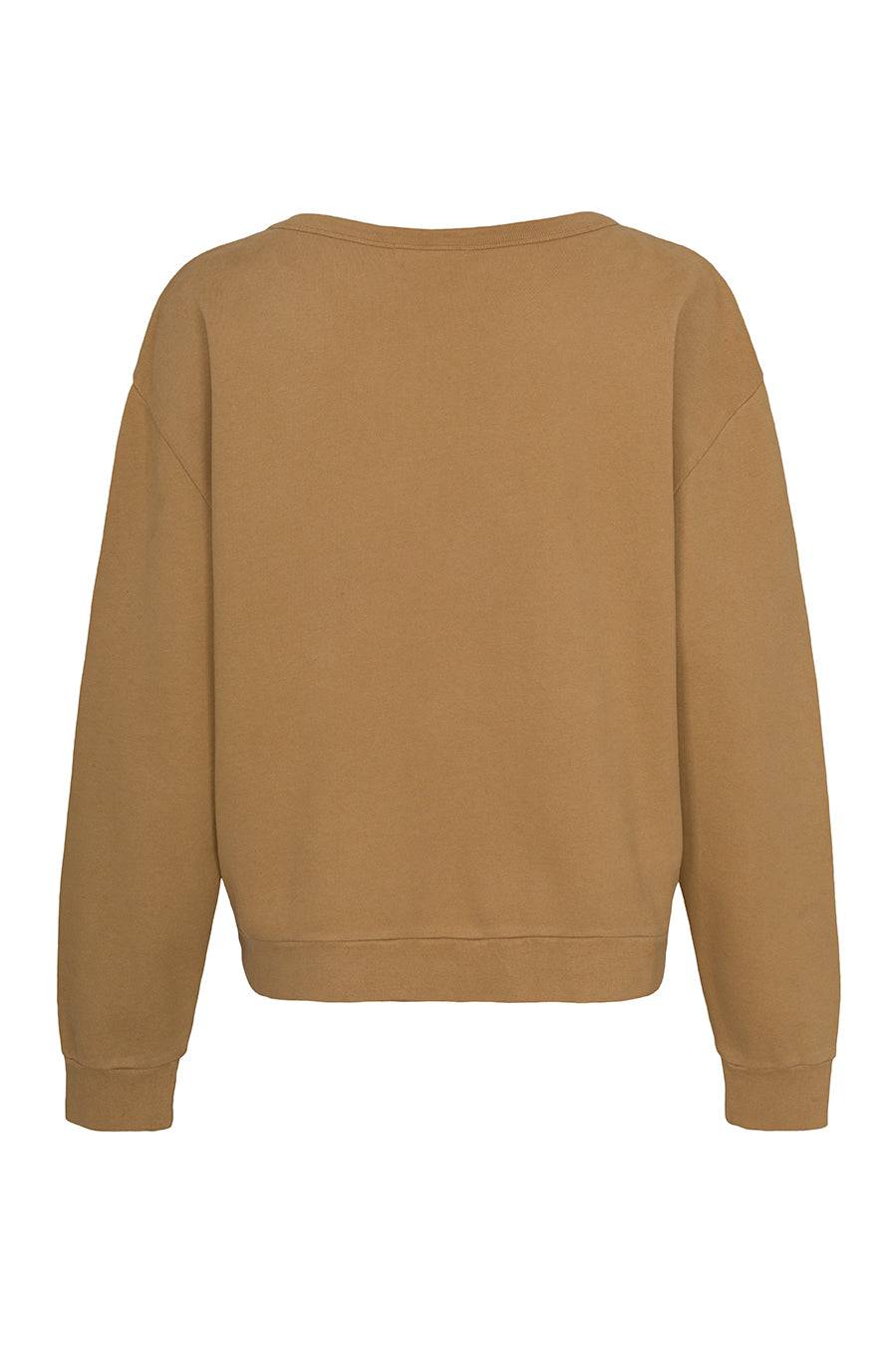 Liv Bergen Sweater Organic in camel Bis zu 50% Rabatt