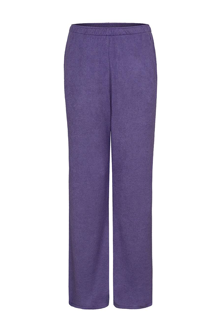 Liv Bergen Hose Knit in purple ash Vierteljährliche Förderung