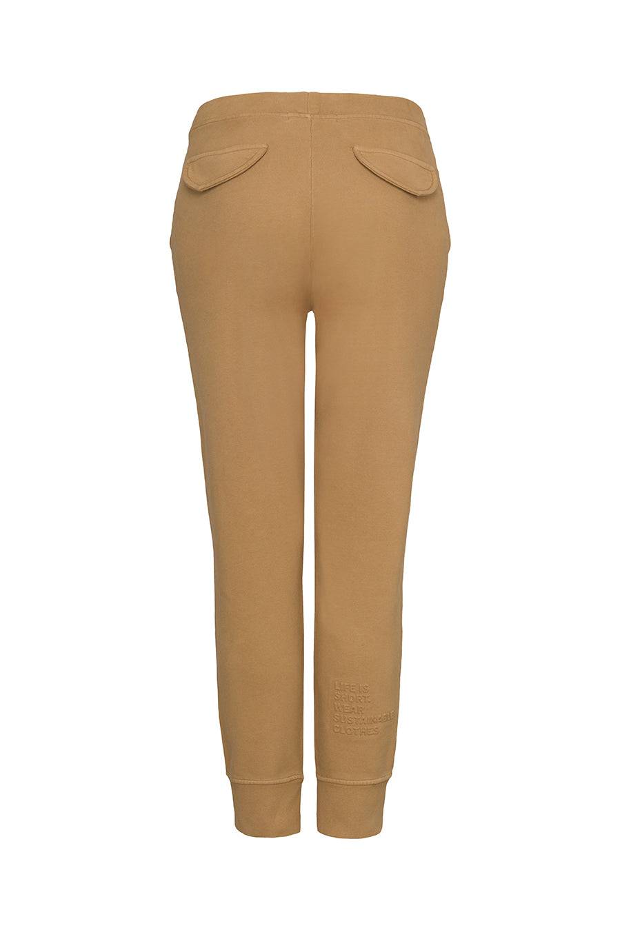 Liv Bergen Hose Organic in camel Riesige Rabatte