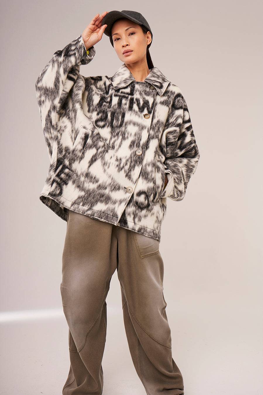Liv Bergen Hose Tencel in army Clearance-Verkauf
