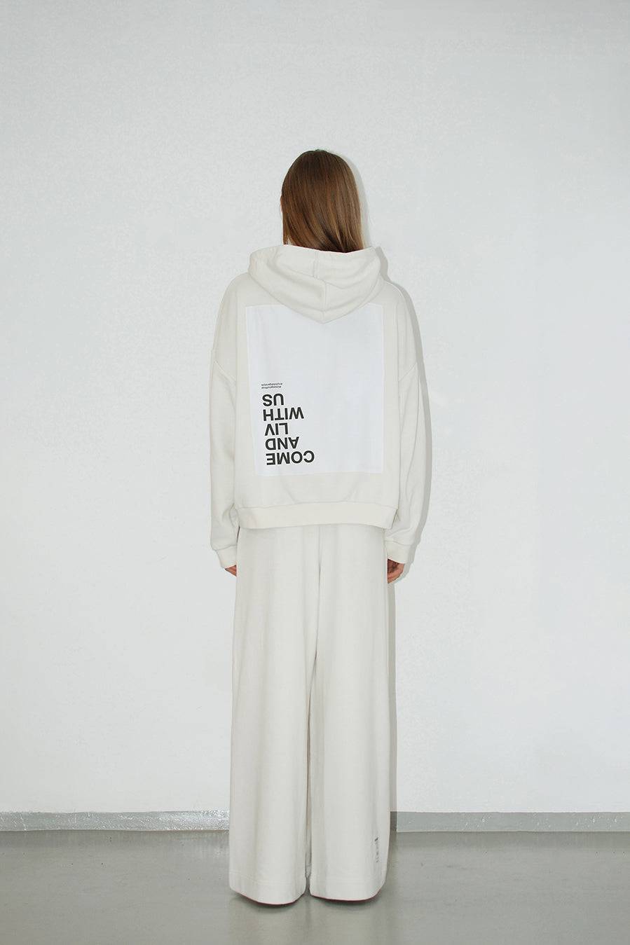 Liv Bergen Weite Hose in offwhite Speichern exportieren