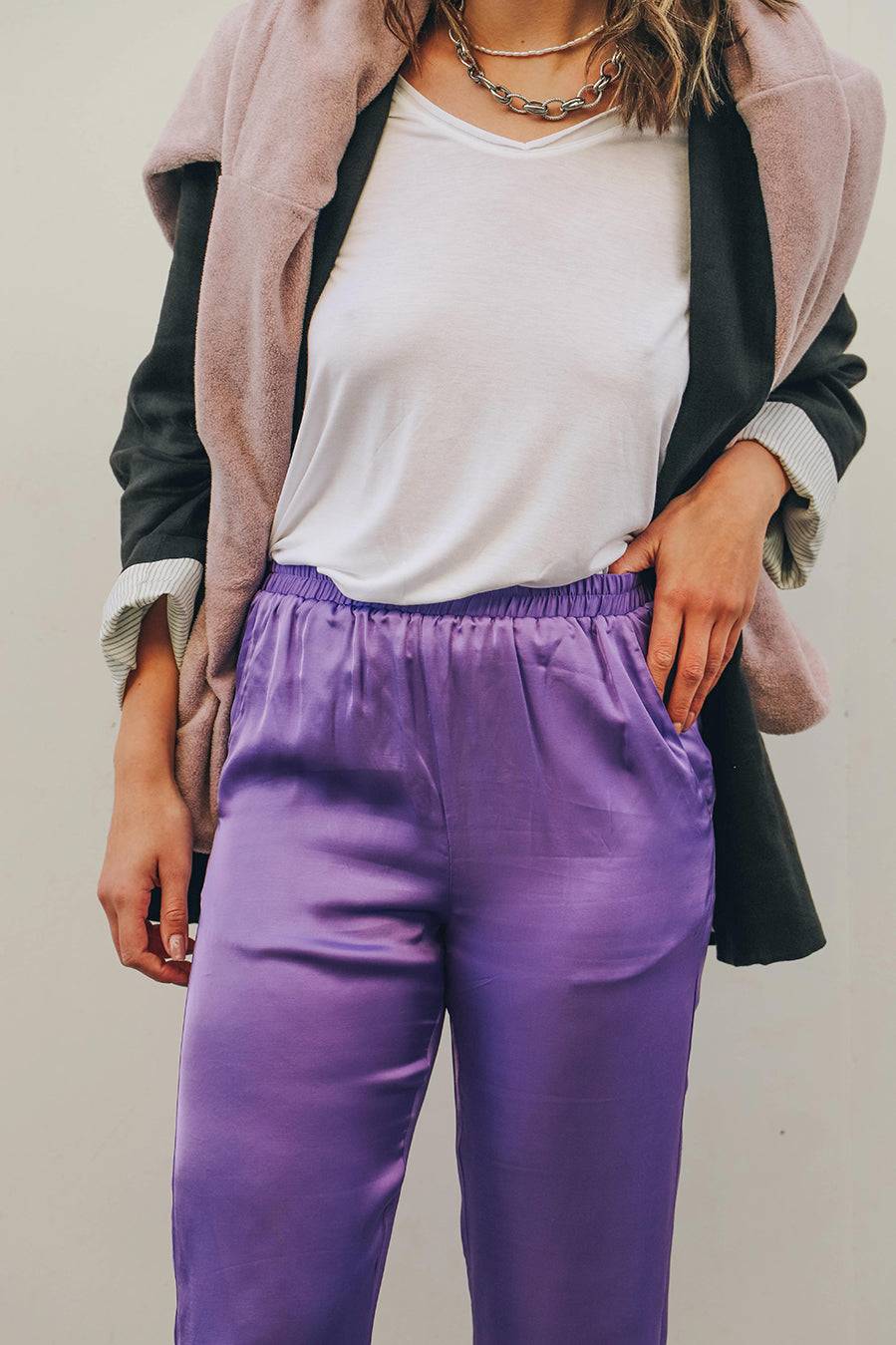 Liv Bergen Hose HI HAWAII in lilac Limitierter Zeitrabatt