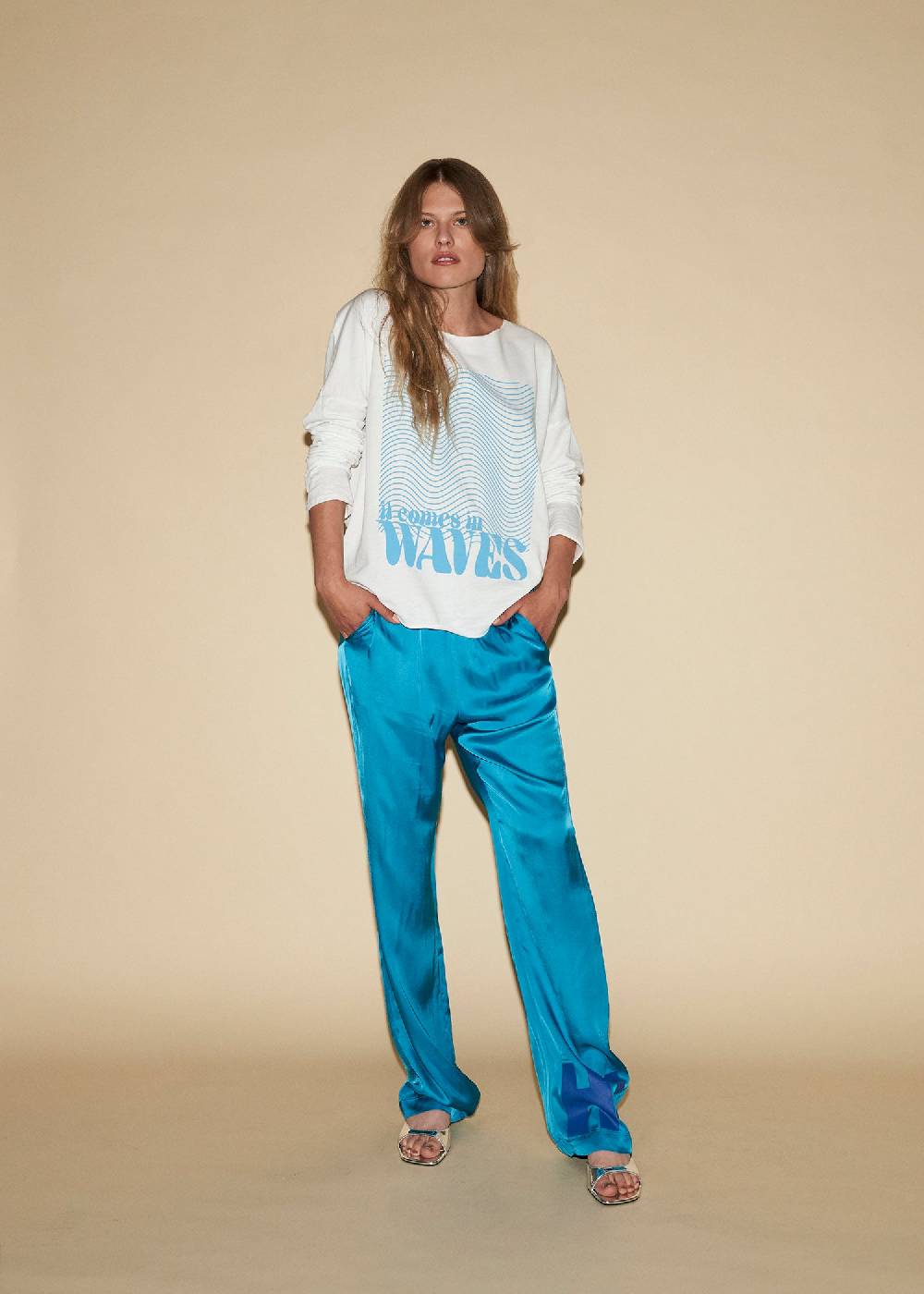Liv Bergen Hose HI in orange Fabrikpreis