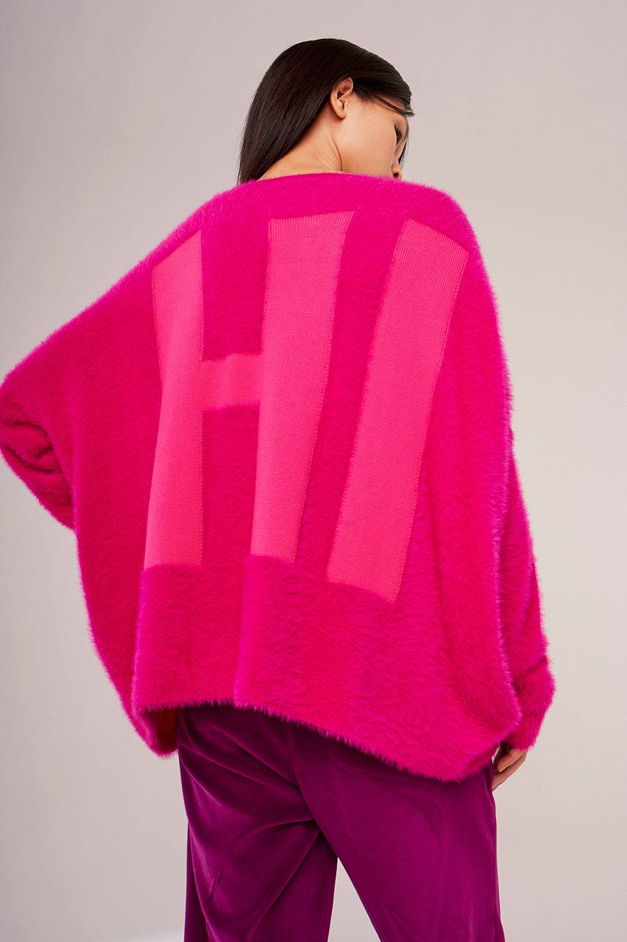 Liv Bergen Sweater HI knit in pink Jubiläumsangebot