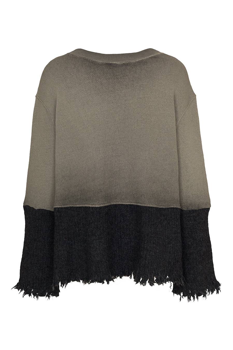Liv Bergen Sweater Cotton dye in mocca Online Outlet