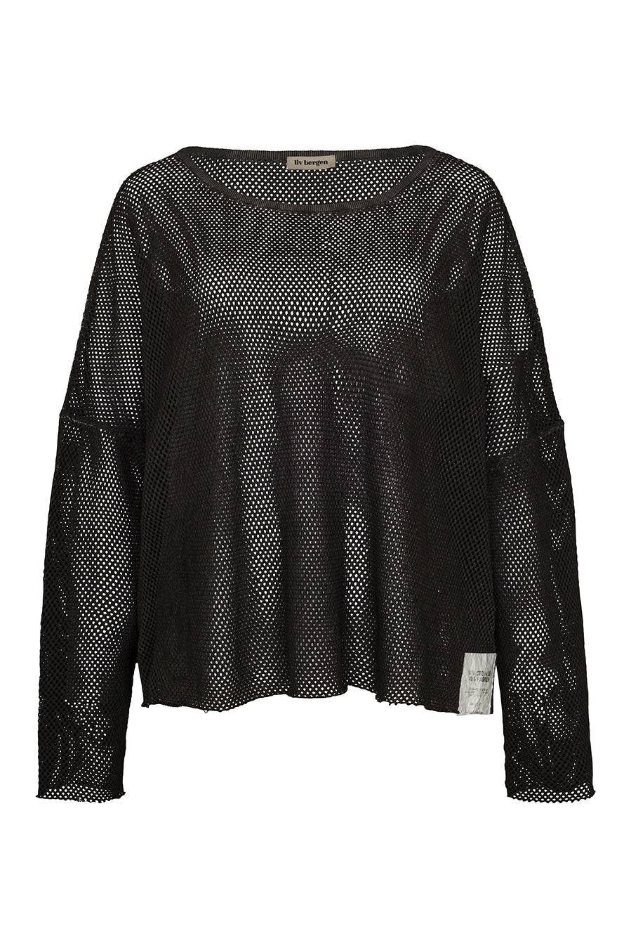 Liv Bergen Shirt Surf in black Sonderangebote
