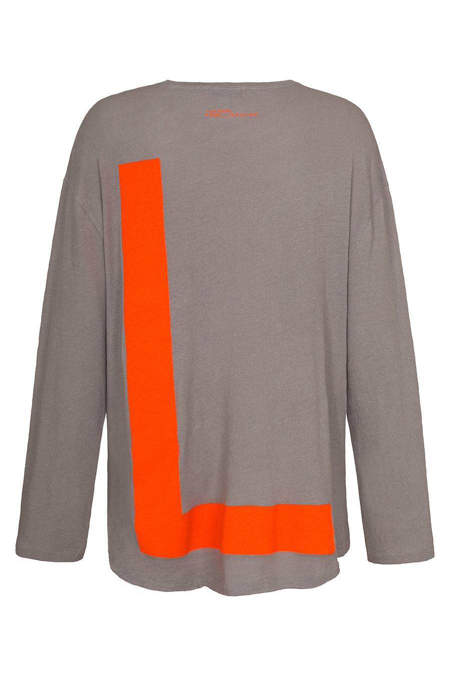 Liv Bergen Shirt L in washed grey Super Rabatt