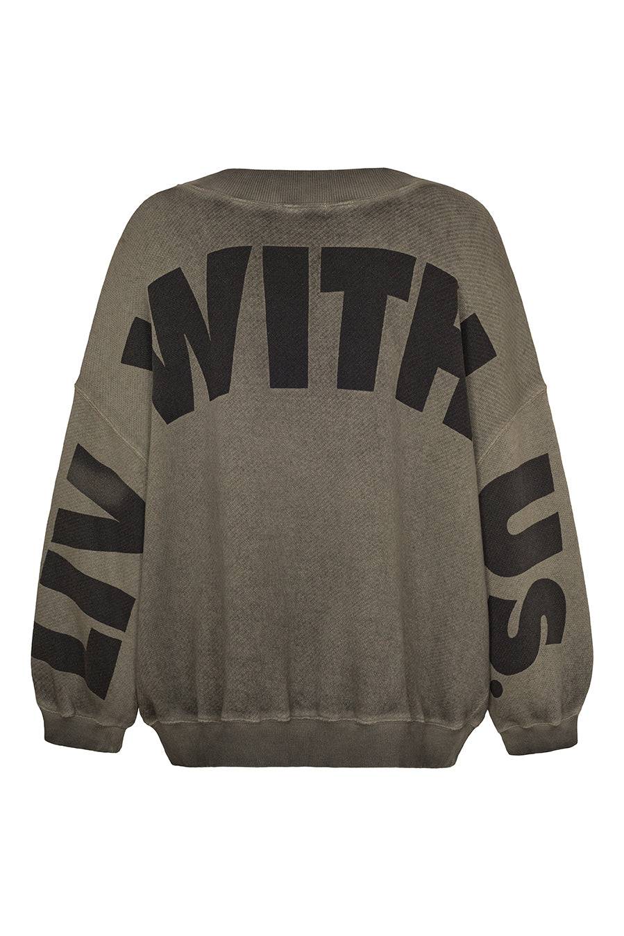 Liv Bergen Oversized Sweater Liv in mocca Clearance-Verkauf