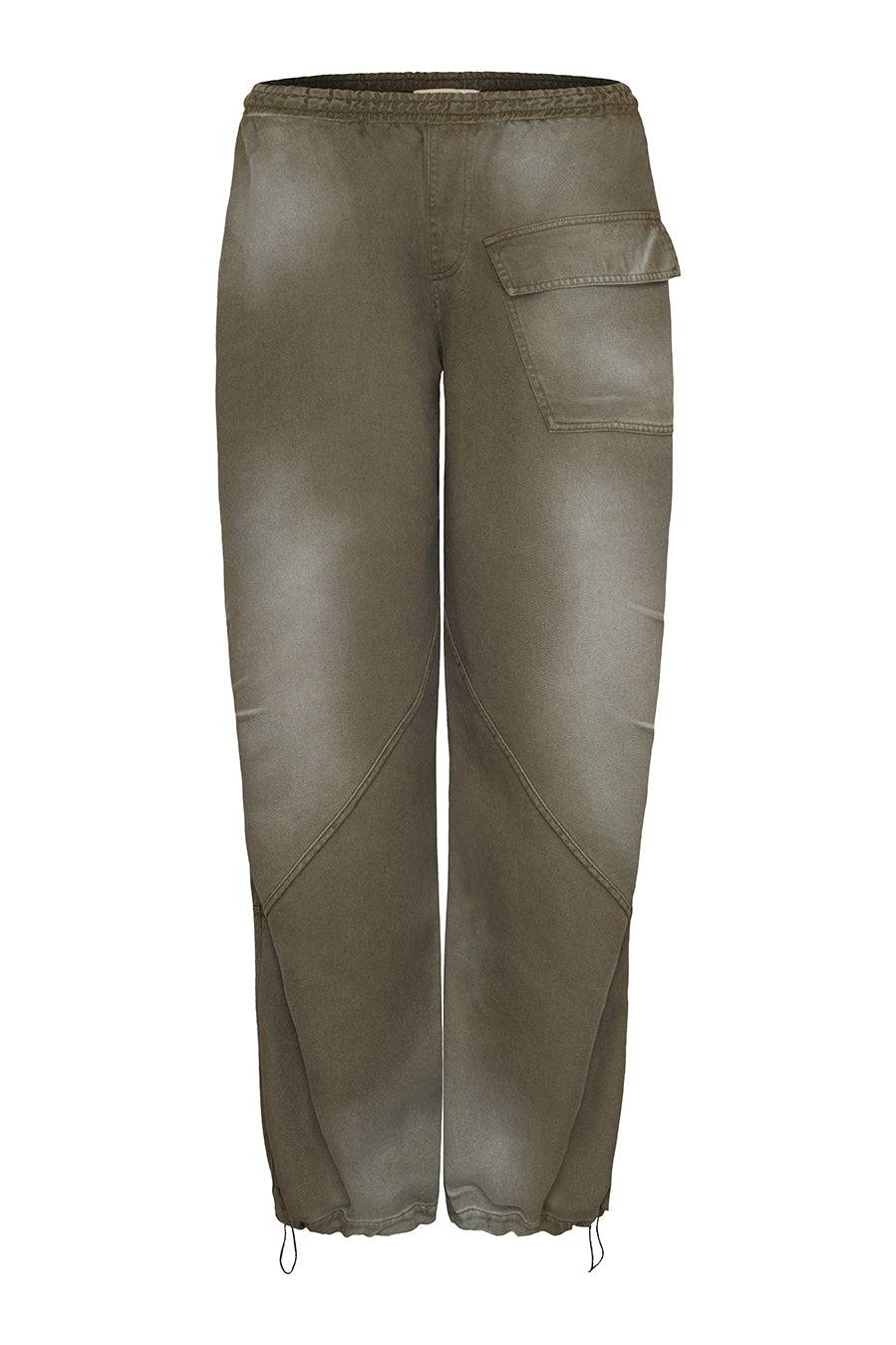 Liv Bergen Hose Tencel in army Black Friday Preise