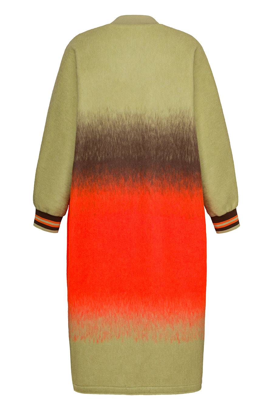 Liv Bergen Mantel Colored in green/orange 50% Rabatt für begrenzte Zeit