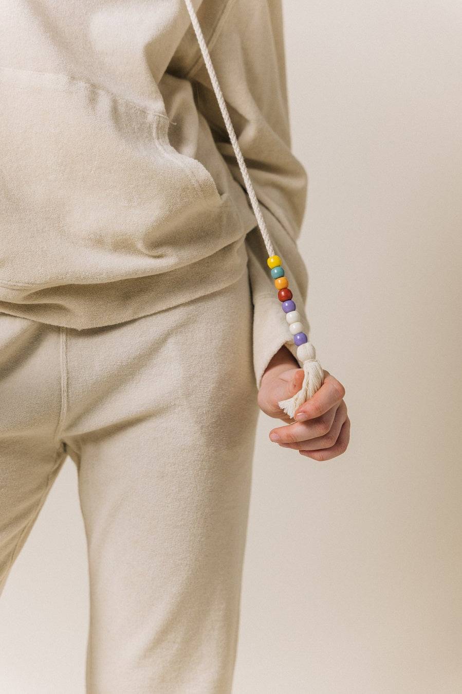 Liv Bergen Hoodie California in creme Limitierter Zeitrabatt