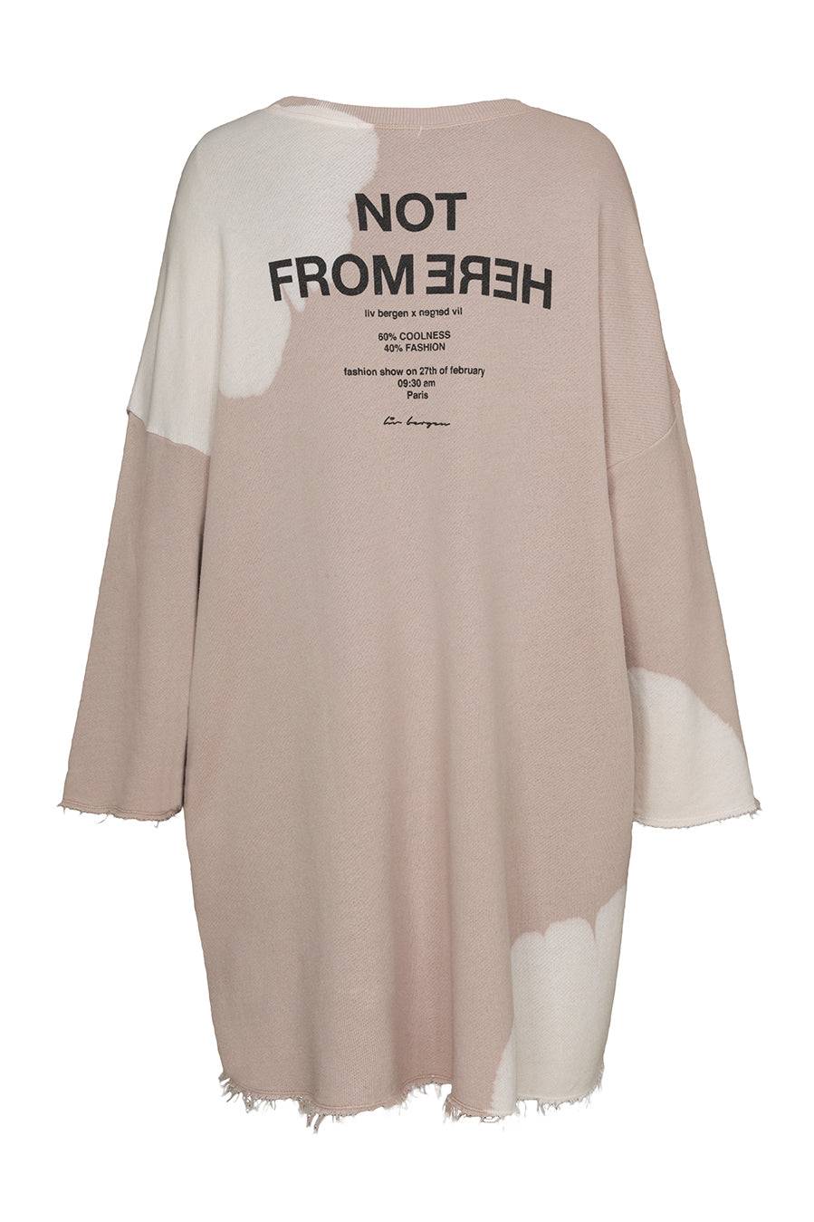 Liv Bergen Kleid Bleached in old rose Begrenztes Angebot
