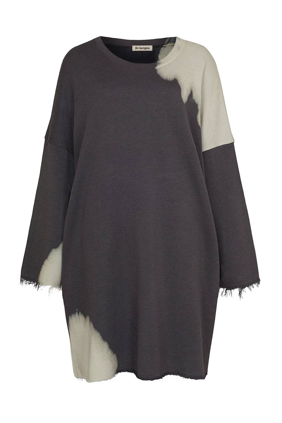 Liv Bergen Kleid Bleached in charcoal Online Shopping