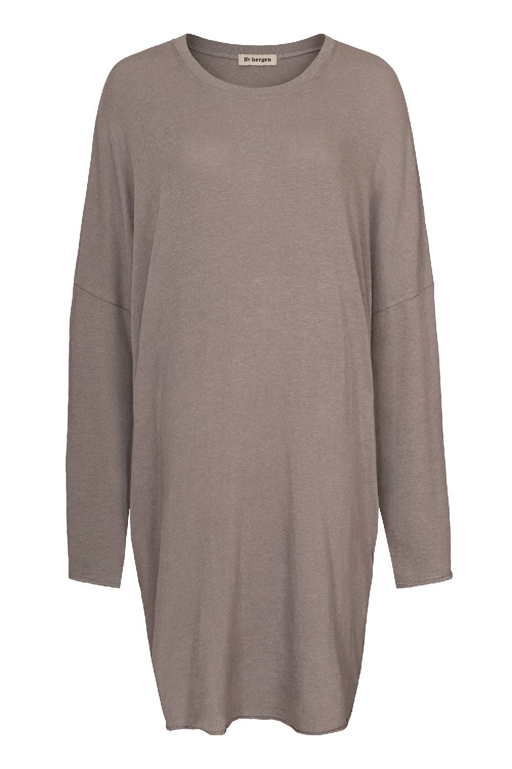 Liv Bergen Kleid HI in washed grey Cyber Monday