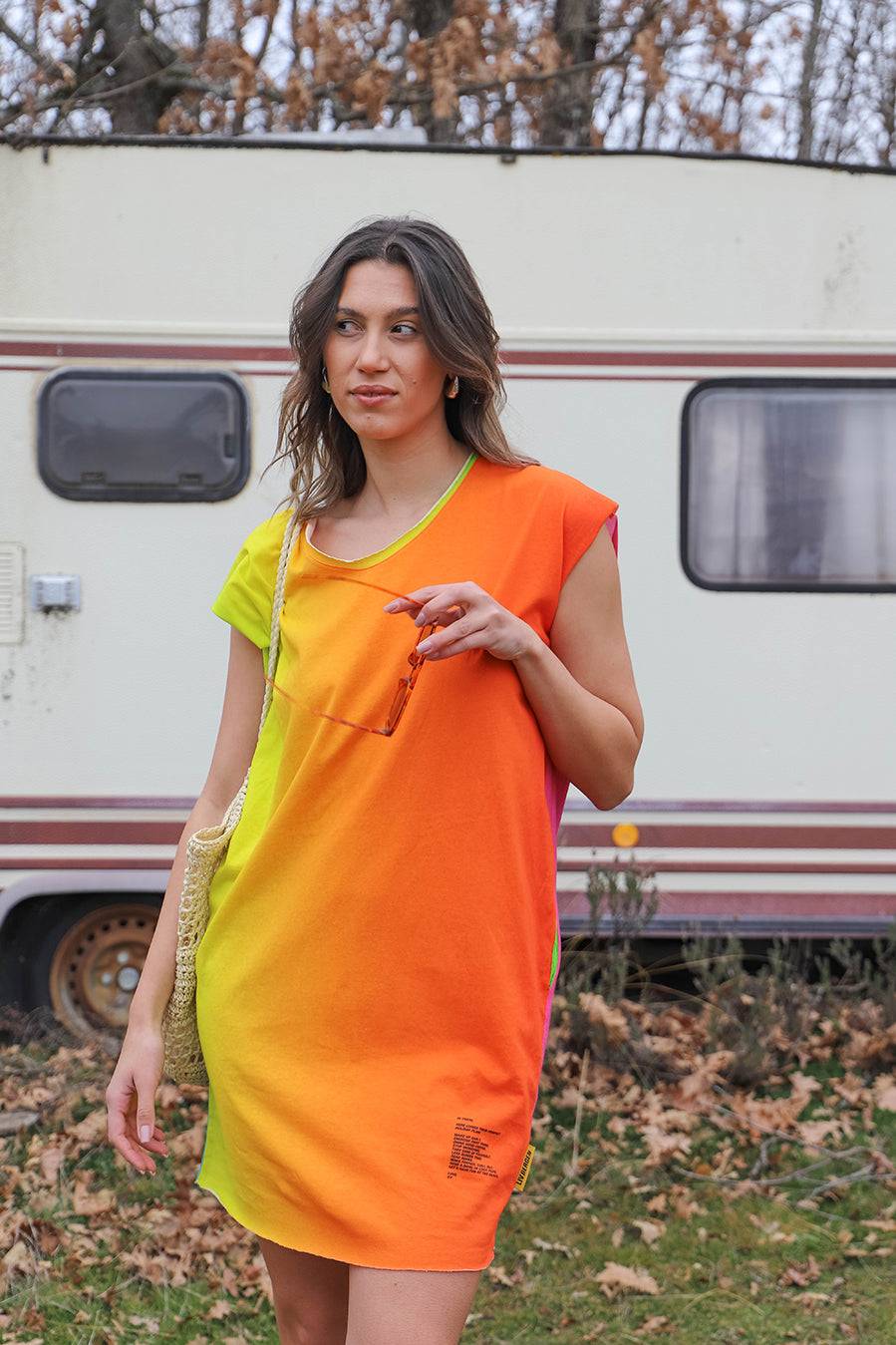 Liv Bergen Kleid Rainbow in multicolour Muttertagsangebot