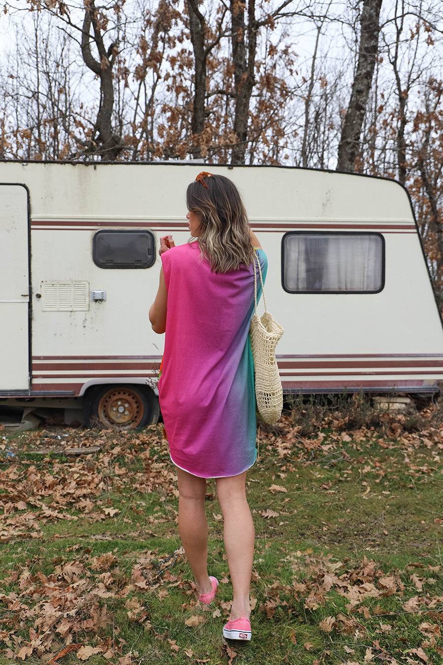 Liv Bergen Kleid Rainbow in multicolour Muttertagsangebot
