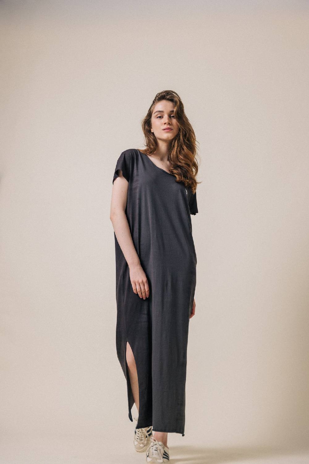Liv Bergen Kleid Spray in hot lips Top Angebot