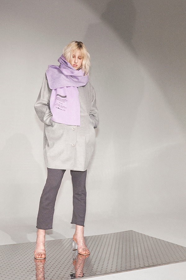 Liv Bergen Oversized Mantel in mouse Letzter Tag