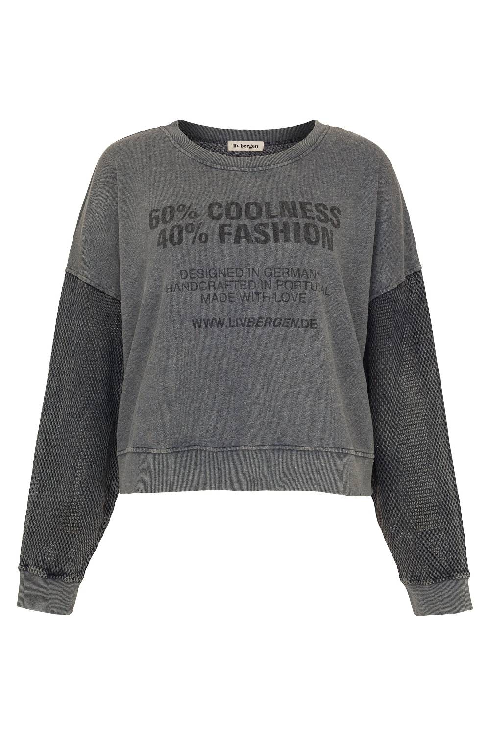 Liv Bergen Sweater Coolness & Fashion in phantom Blitzverkäufe