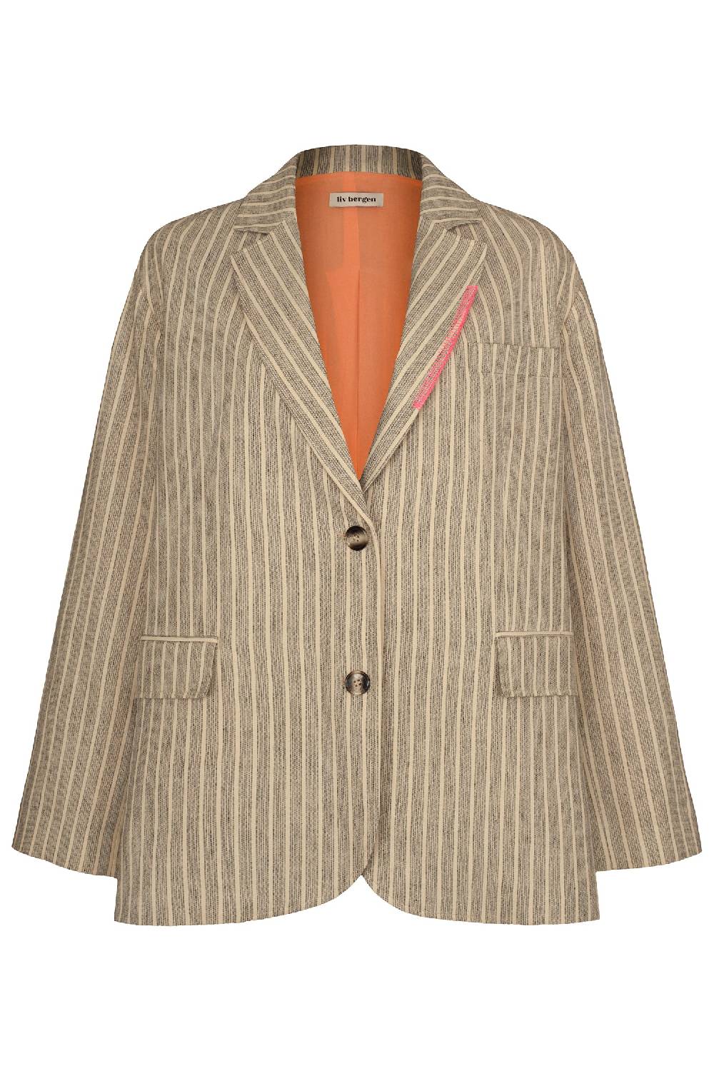 Liv Bergen Oversized Blazer HI in stripe Exklusivangebot