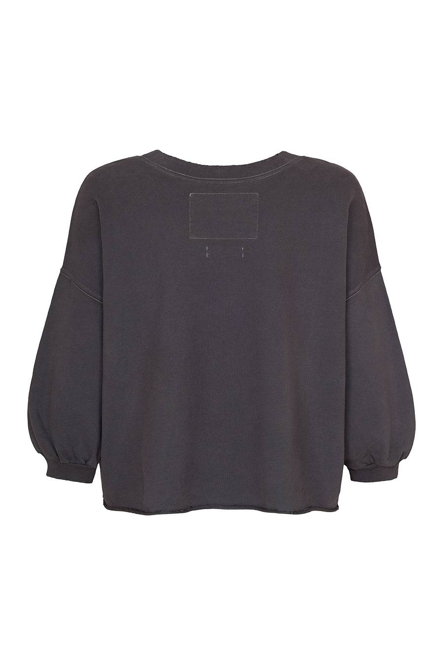 Liv Bergen Sweater Manama Organic in volcanic ash Muttertagsangebot