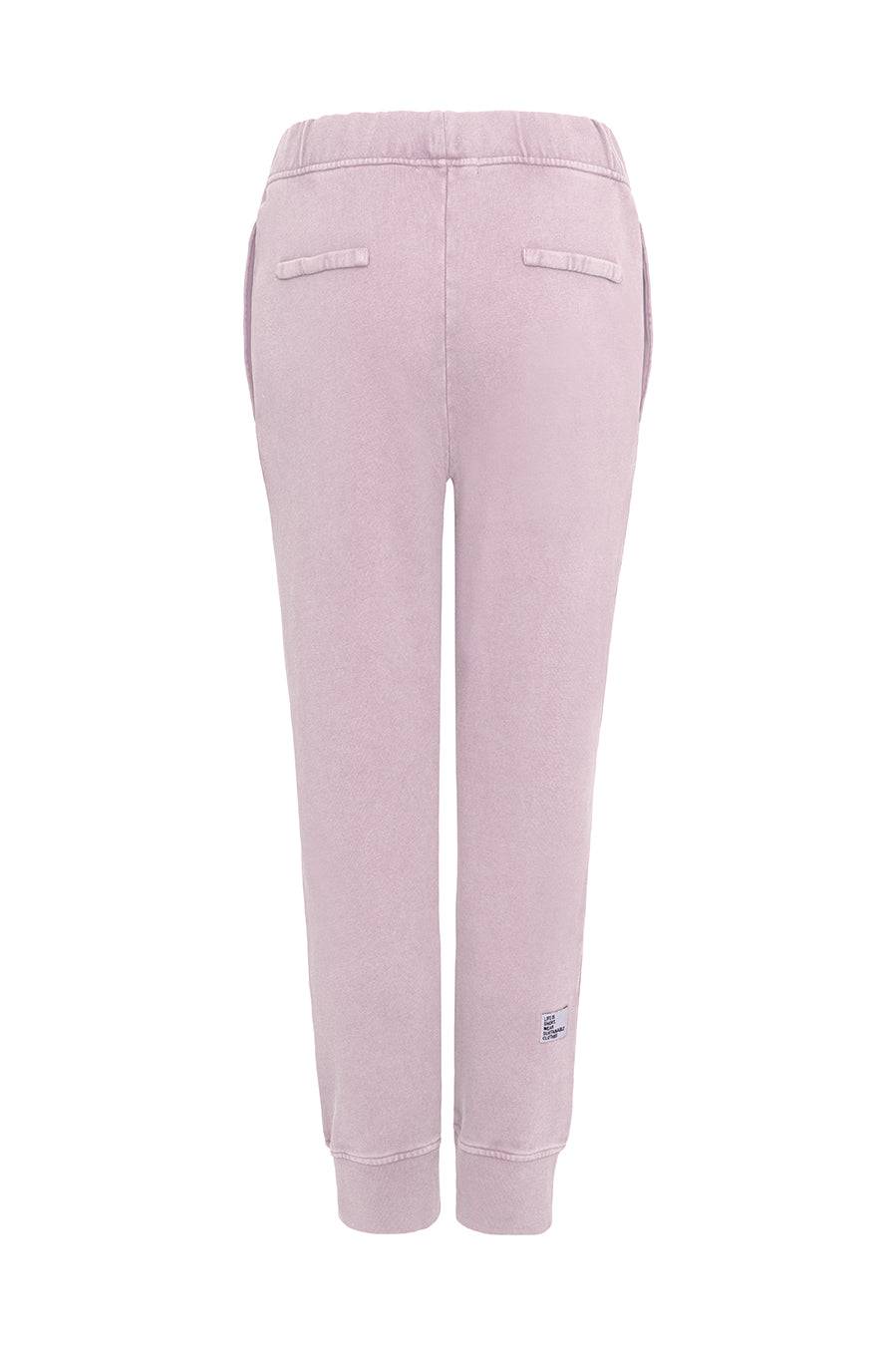 Liv Bergen Hose "100% Organic Cotton" in lilac Super Sparpreis
