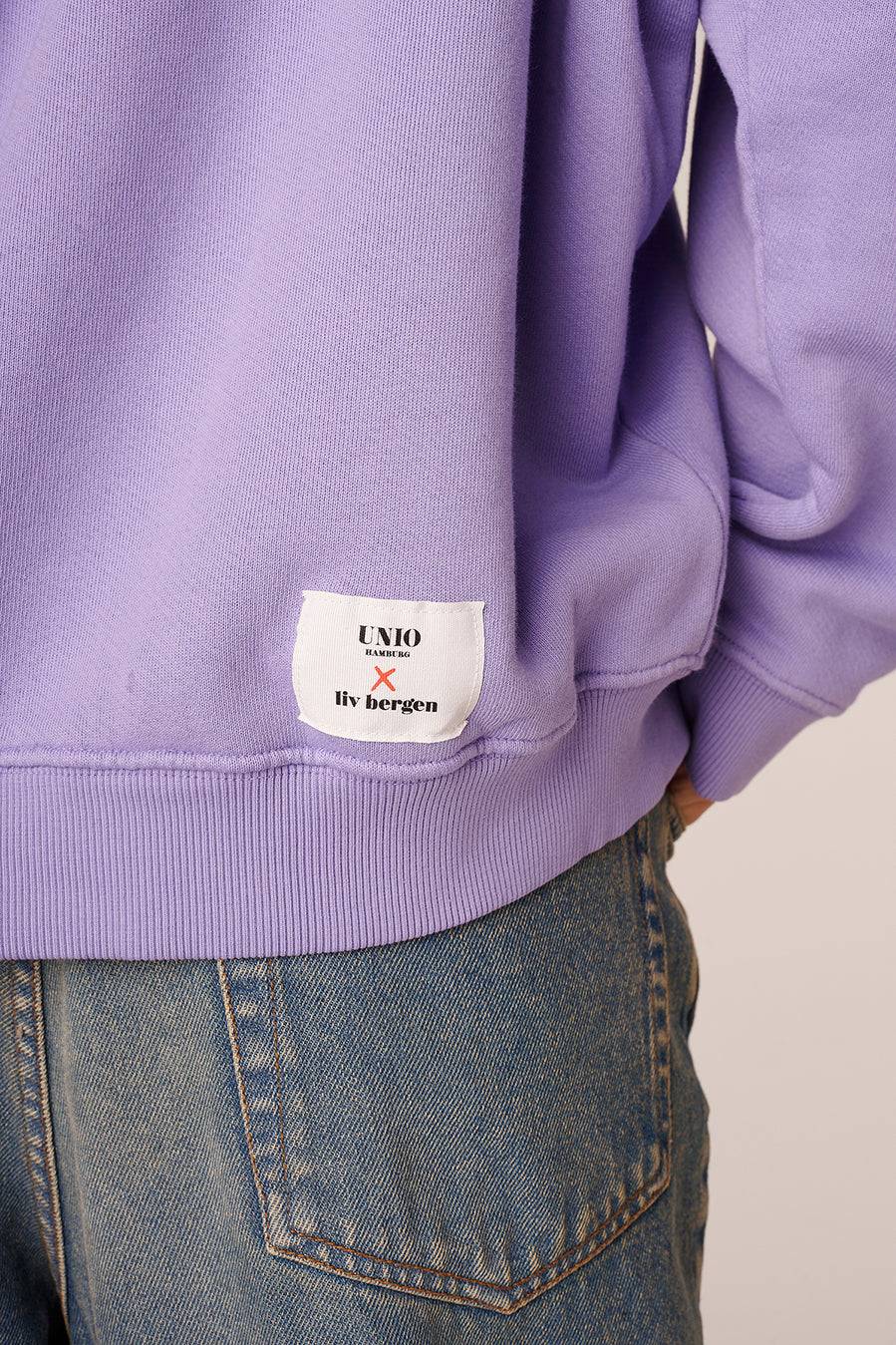 Liv Bergen Sweater RIVA in amethyst Online Outlet