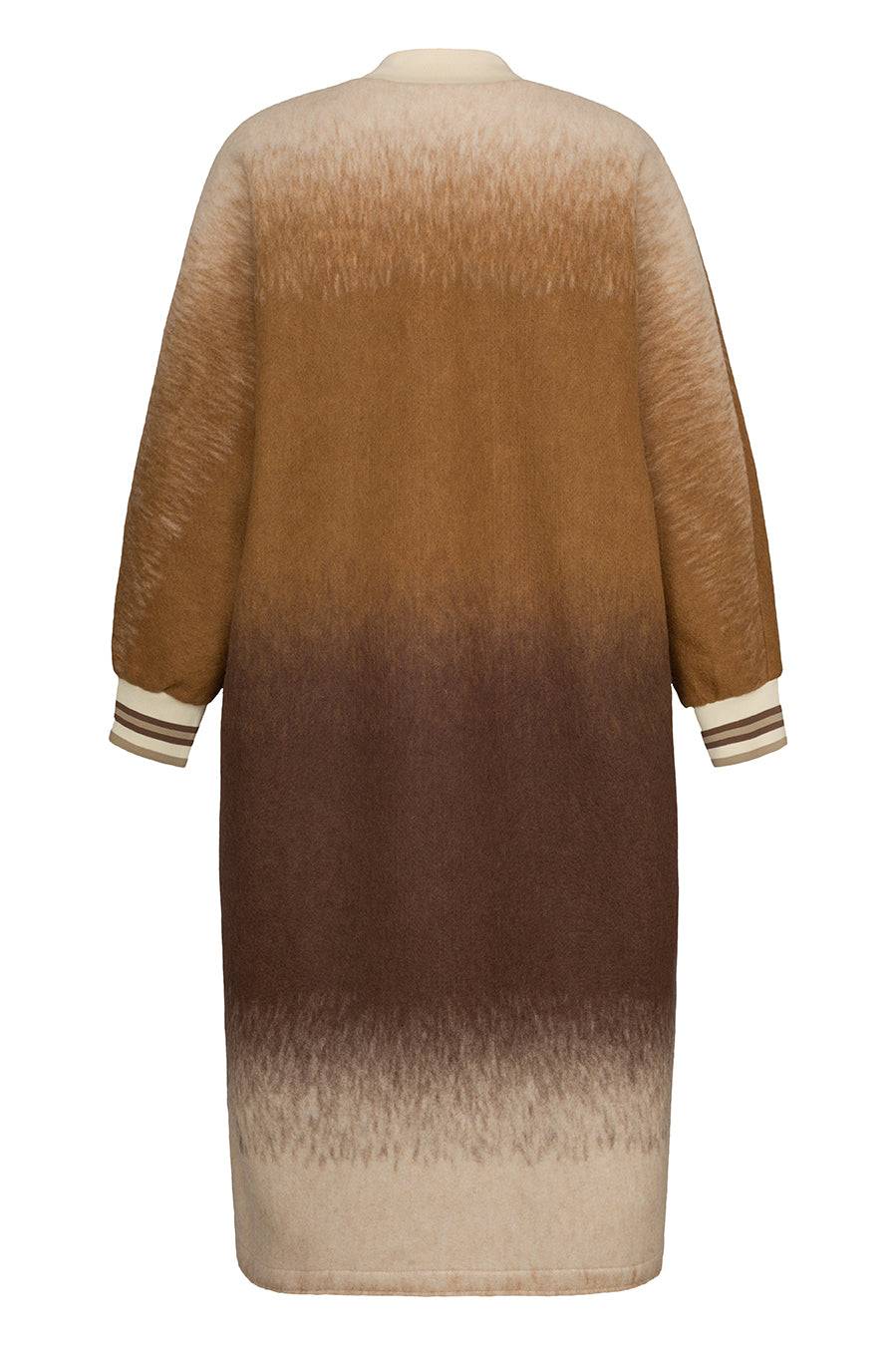 Liv Bergen Mantel Coloured in black/brown Bis zu 55% Rabatt