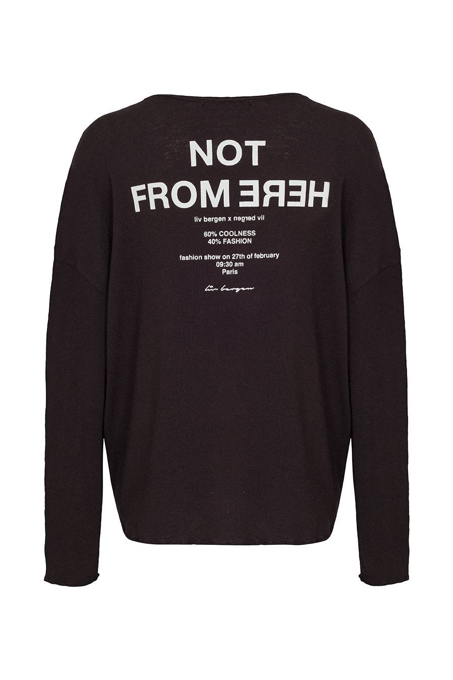 Liv Bergen Shirt Not in phantom Rabatte dieses Monats
