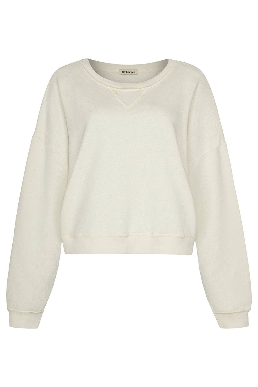 Liv Bergen Sweater Follow in tofu Fabrikverkauf