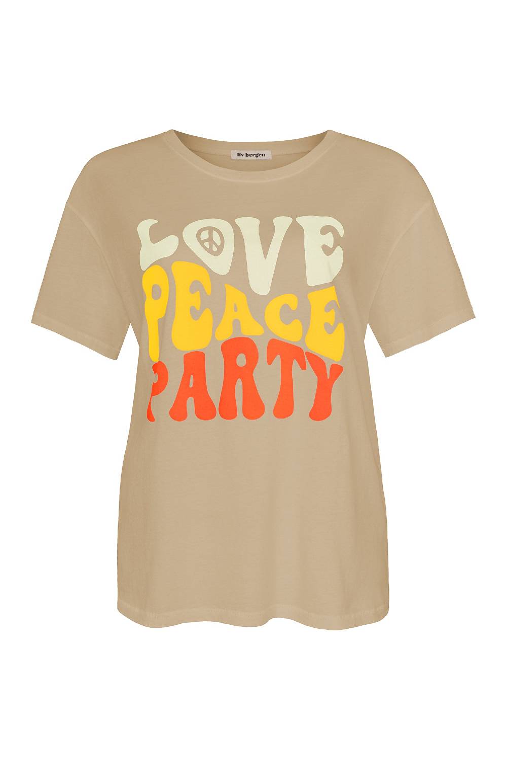 Liv Bergen T-Shirt LPP in safari Fabrikpreis
