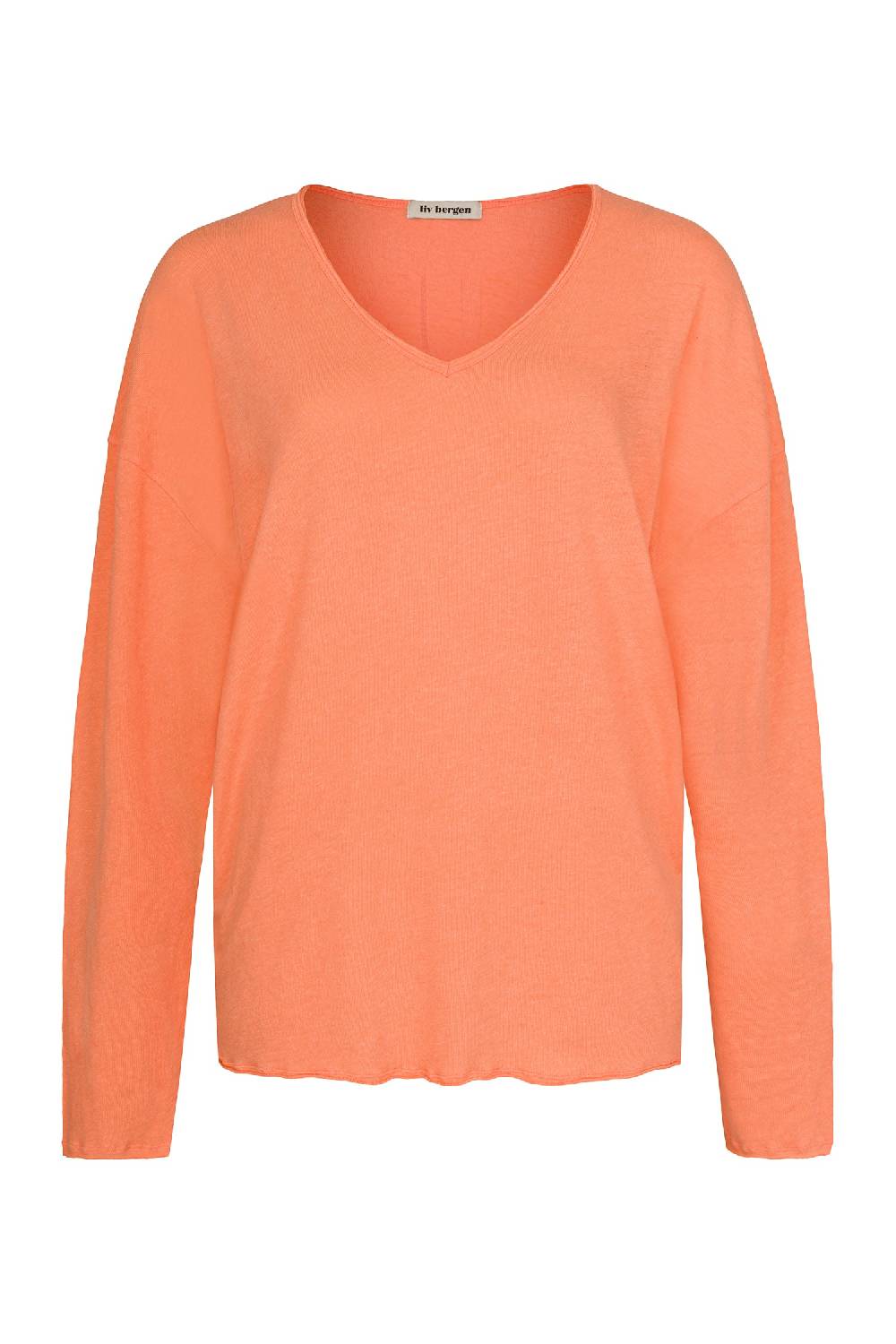 Liv Bergen Longsleeve SUN in neon orange Exklusivangebot
