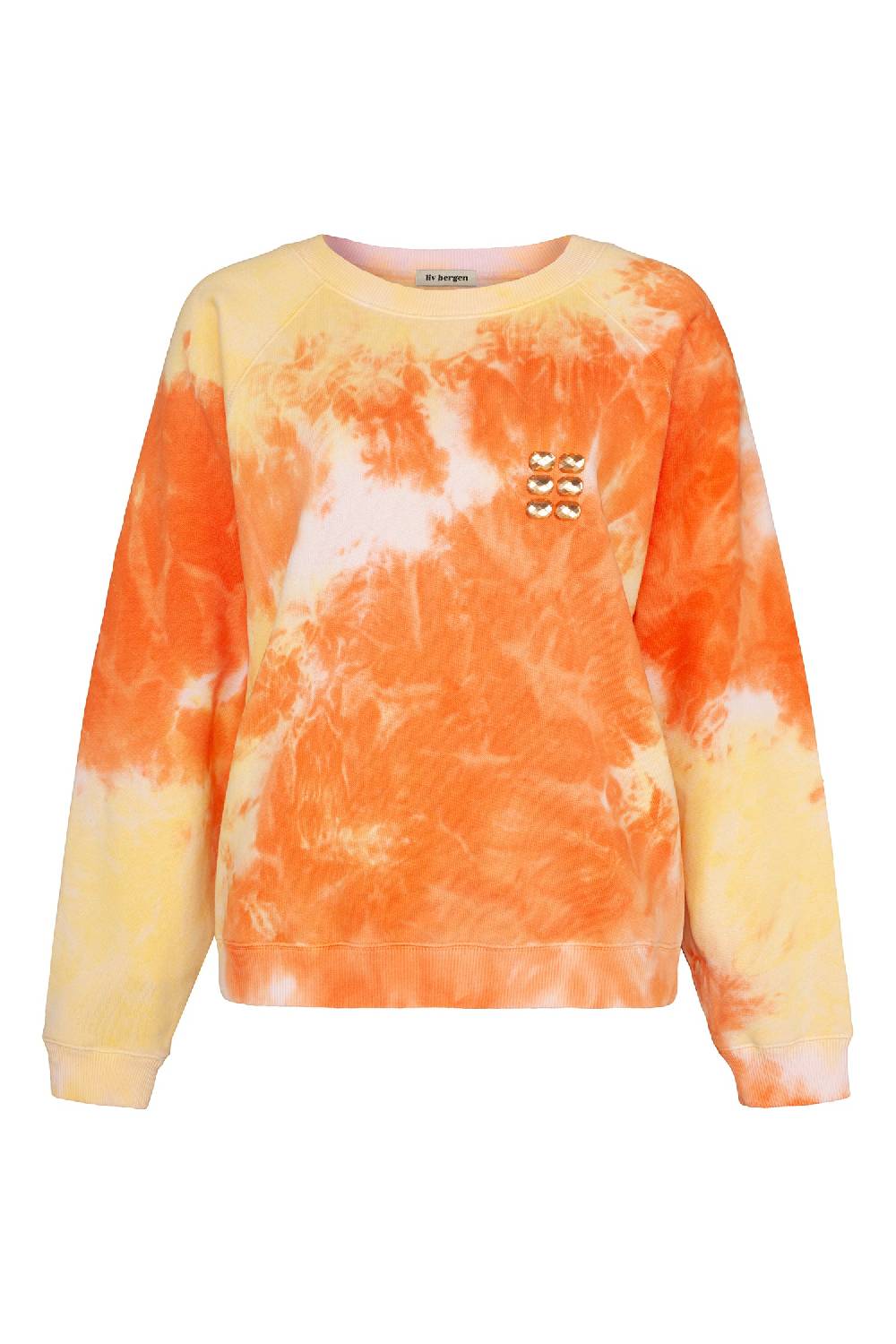 Liv Bergen Sweater Clouds in orange JETZT KAUFEN