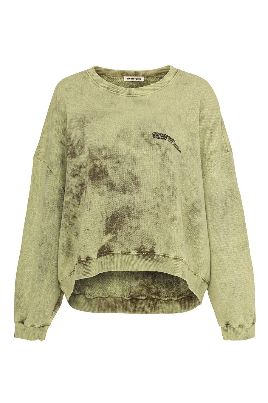 Liv Bergen Sweater EFFECT in batik kaki Online