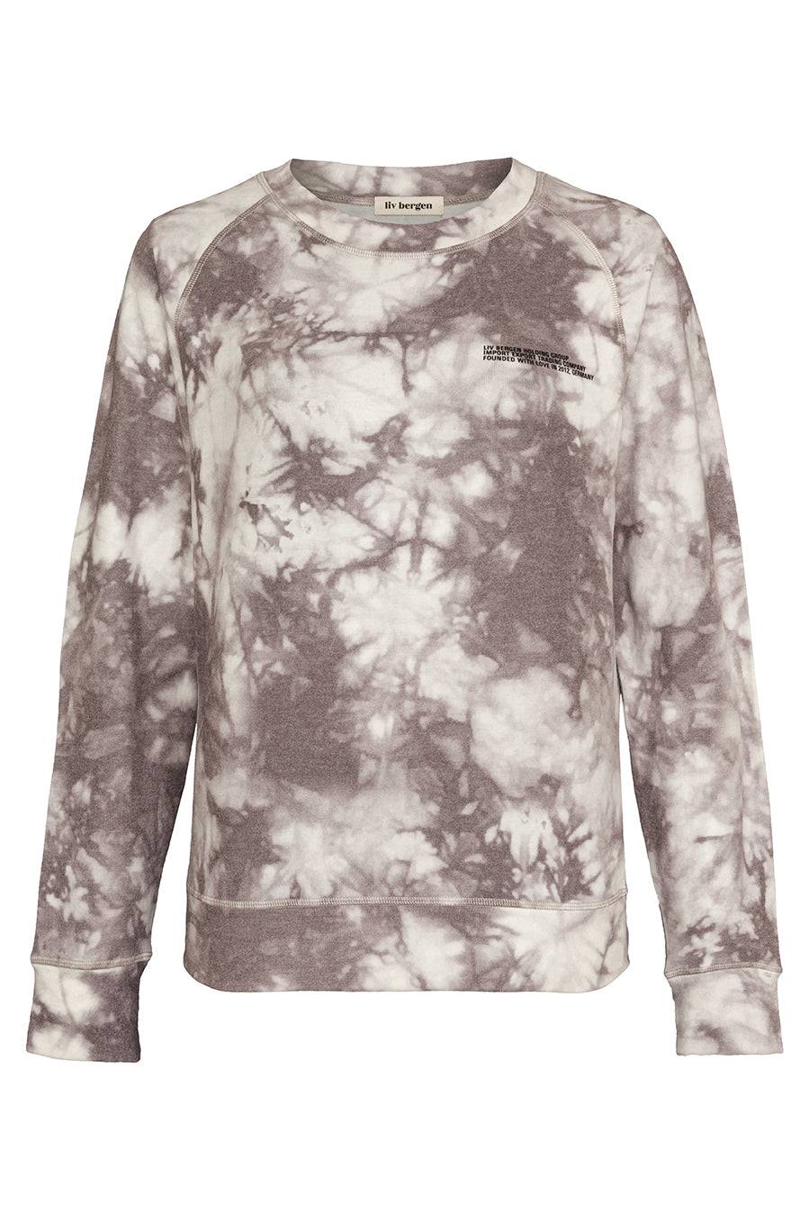 Liv Bergen Sweater in batik charcoal Angebote