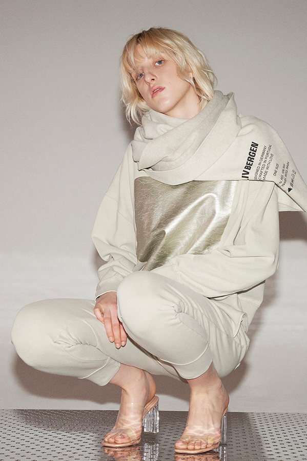 Liv Bergen Hose "100% Organic Cotton" in stormy Wochenangebot