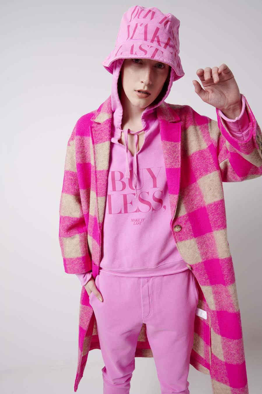 Liv Bergen Hose "100% Organic Cotton" in neon pink Bis zu 50% Rabatt