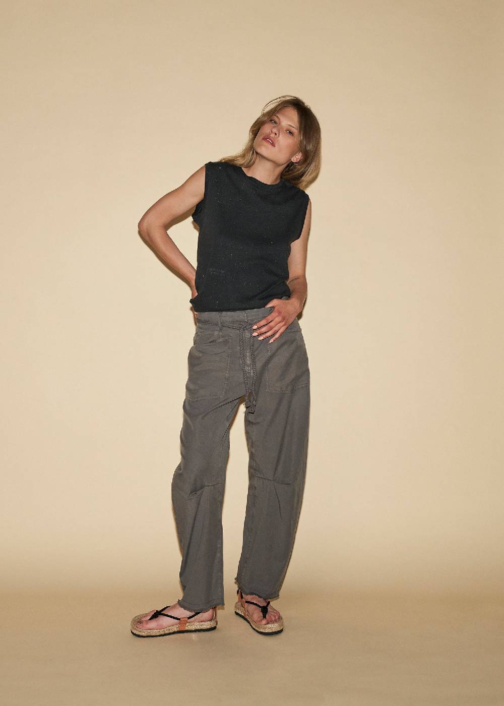 Liv Bergen Top SPRAY in peat Online Shopping
